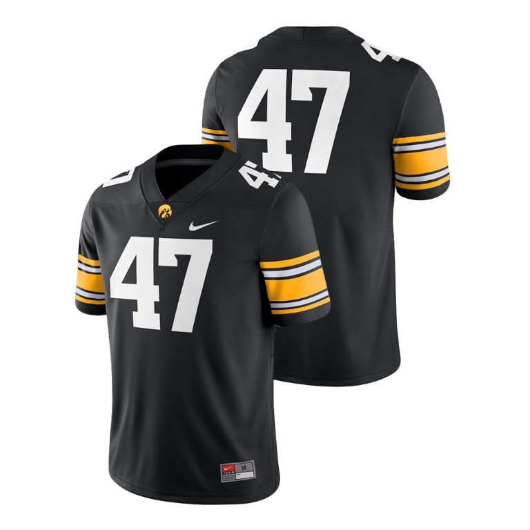 Men's Black Nike Nick Anderson College Football Iowa Hawkeyes 2018 Game Jersey