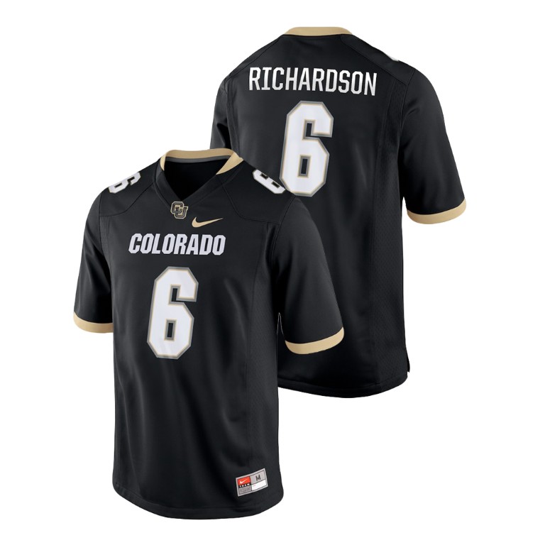 Men's Black Nike Paul Richardson Game Colorado Buffaloes College Football Jersey