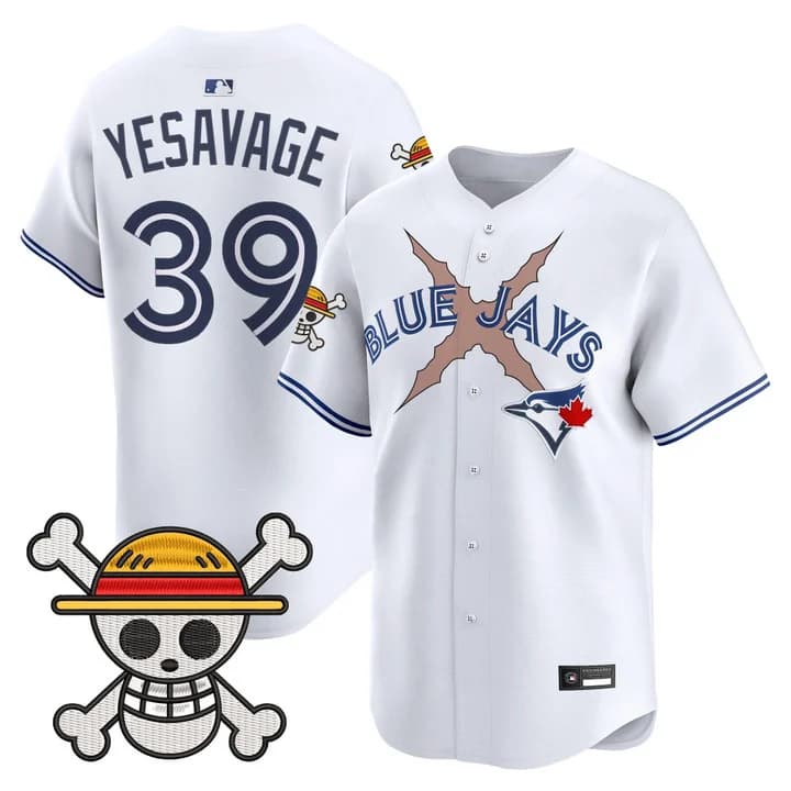 Men's Blue Jays x One Piece Vapor Premier Limited Jersey - Stitched Trey Yesavage #39