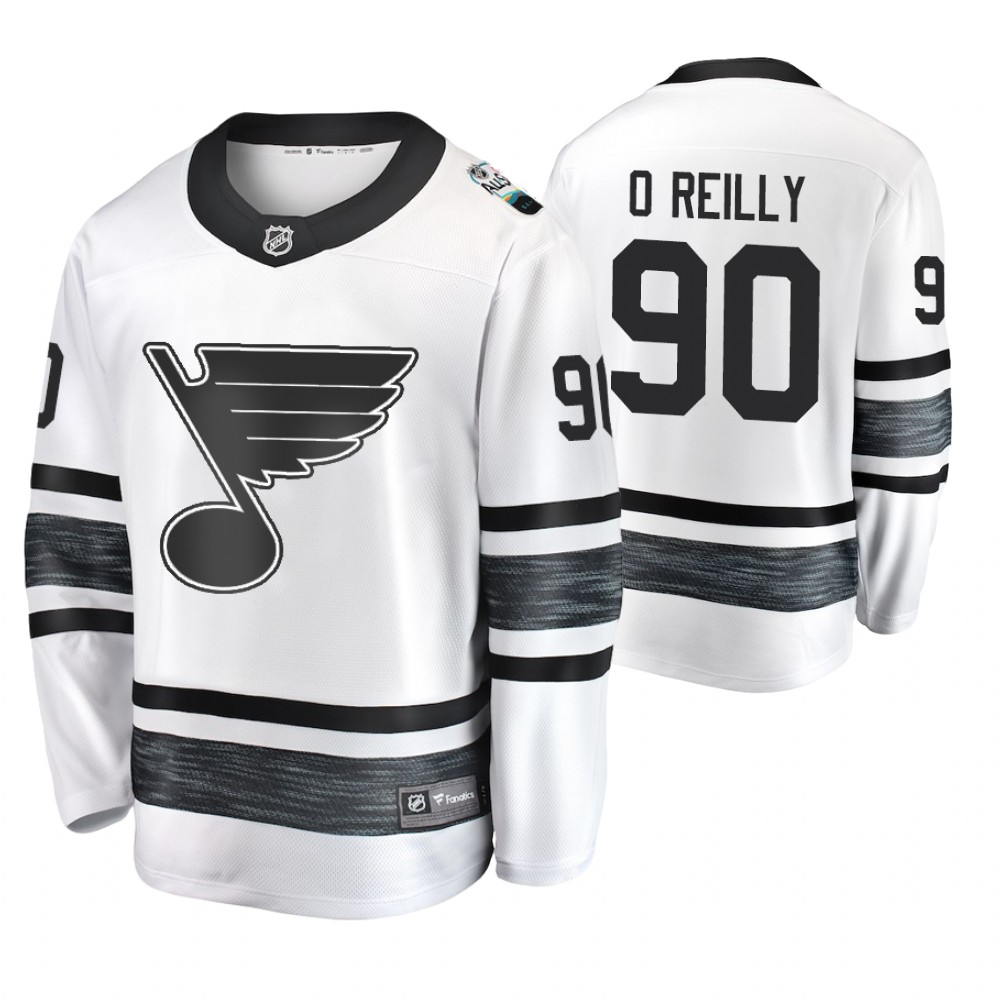 Men's Blues #90 Ryan O'Reilly White 2019 NHL All-Star Jersey