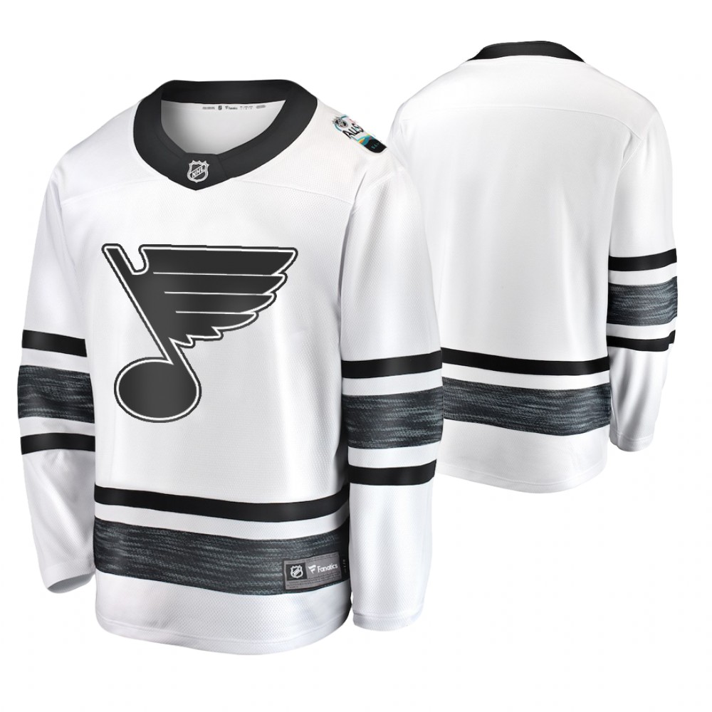 Men's Blues White 2019 NHL All-Star Jersey