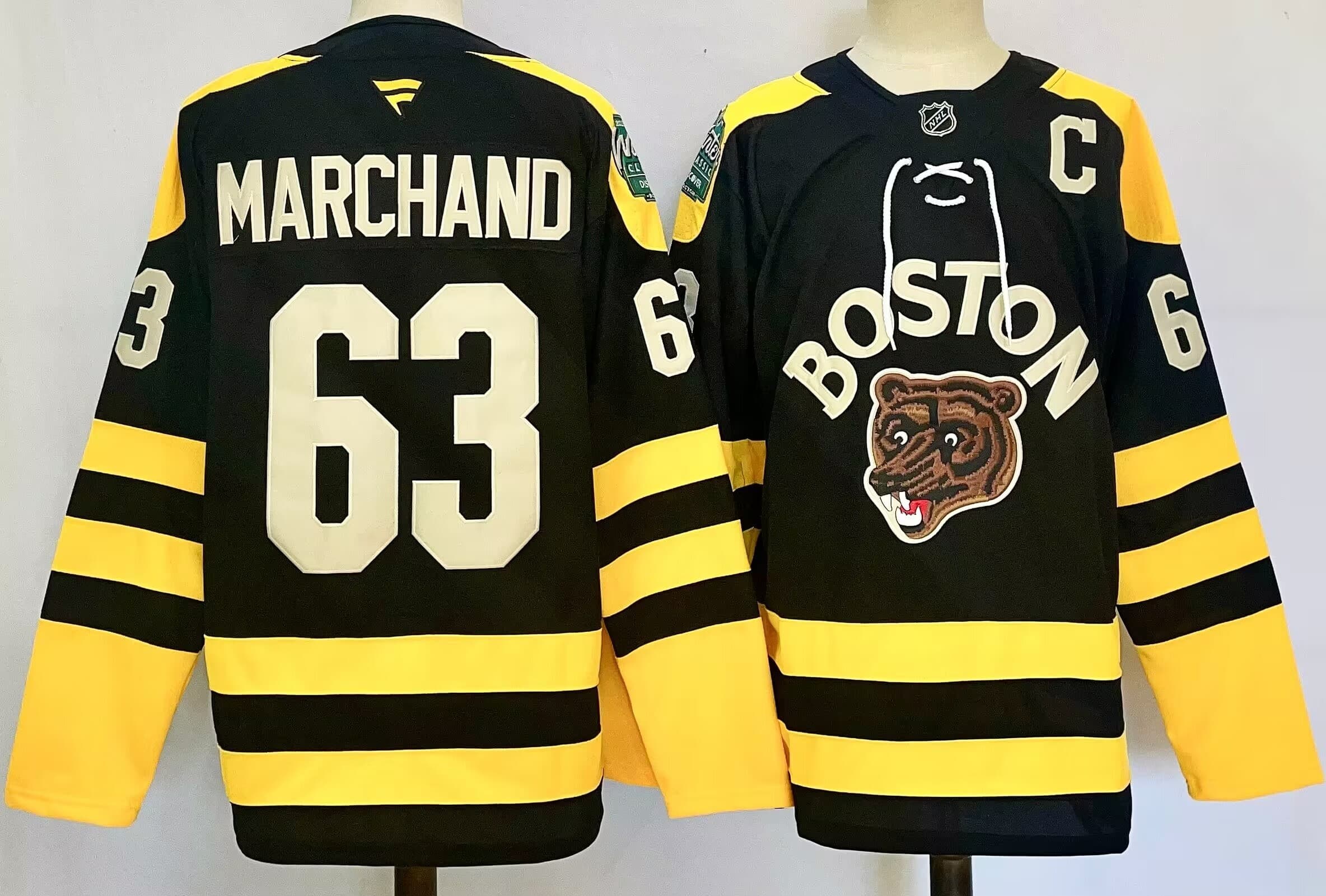 Men's Boston Bruins  #63  Brad Marchand Fanatics
