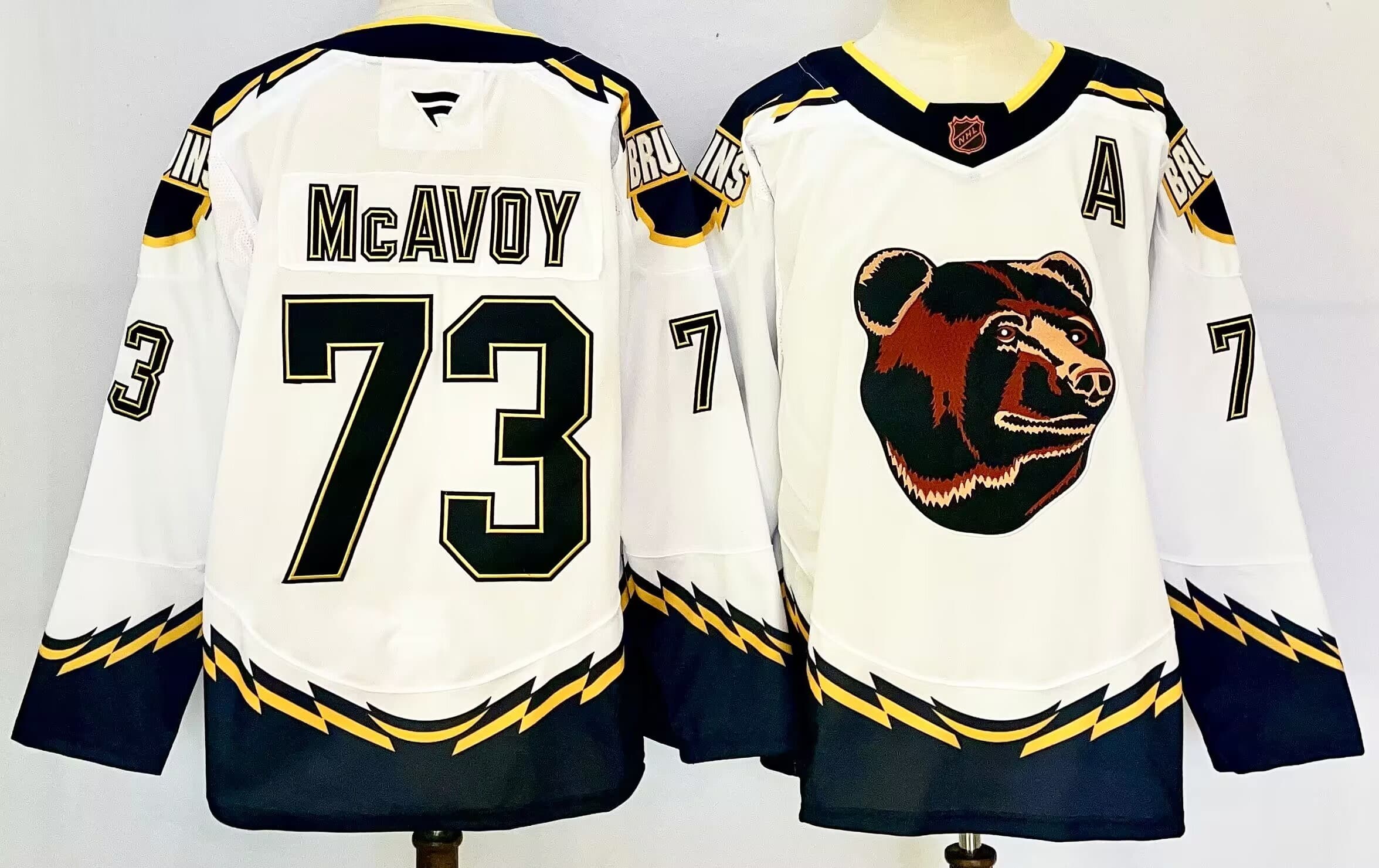Men's Boston Bruins  #73 Charlie  McAvoy  Fanatics