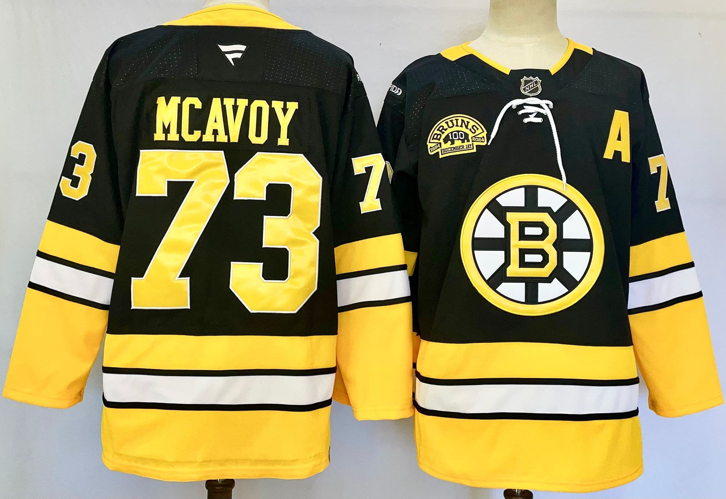 Men's Boston Bruins  #73 Charlie  McAvoy Fanatics