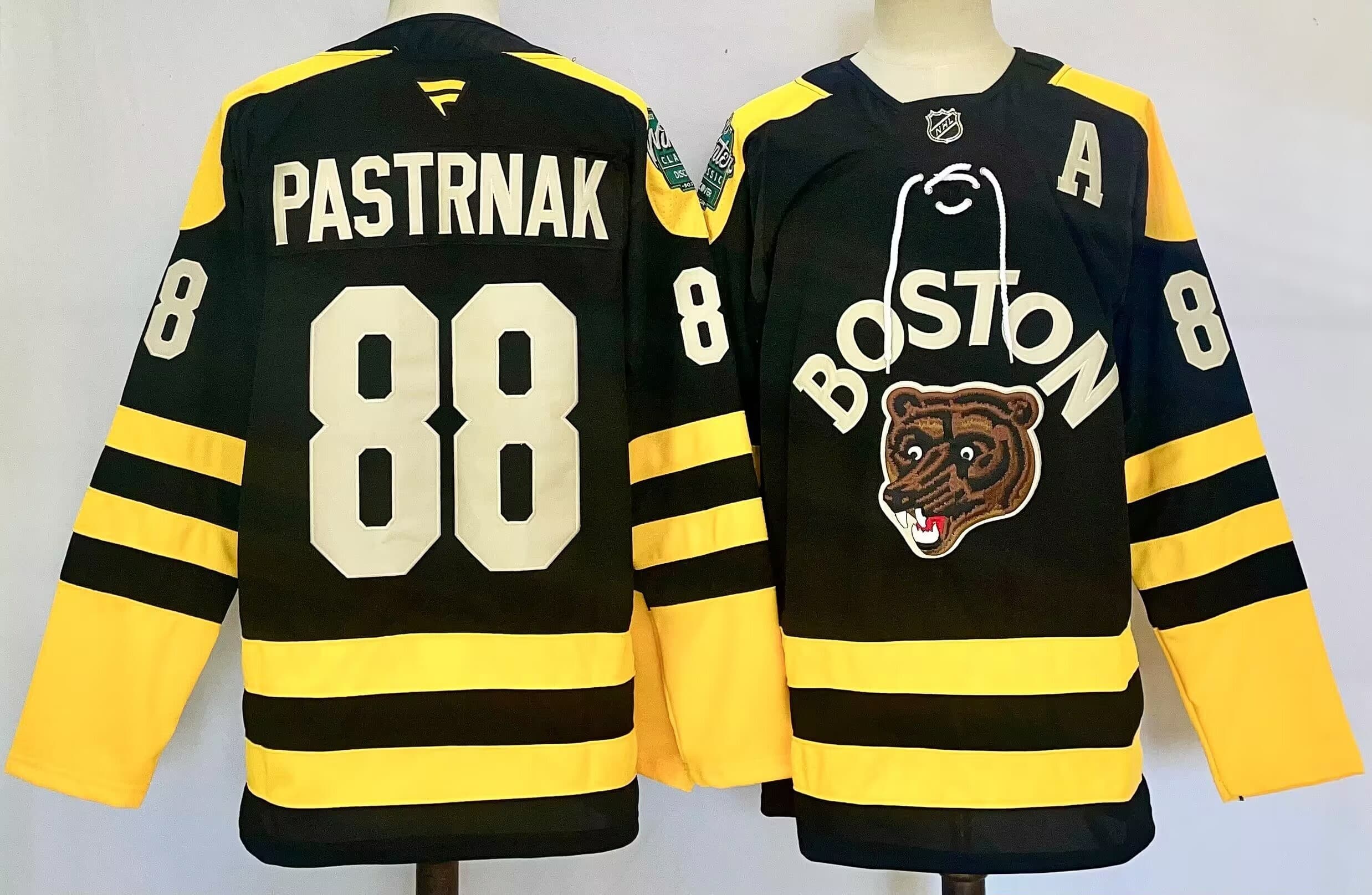 Men's Boston Bruins #88 David Pastrnak  Fanatics