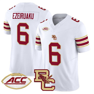 Men's Boston College Eagles 2025 Vapor Limited Jersey - All Stitched Donovan Ezeiruaku  6