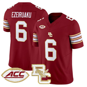 Men's Boston College Eagles 2025 Vapor Limited Jersey - All Stitched Donovan Ezeiruaku