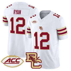 Men's Boston College Eagles 2025 Vapor Limited Jersey - All Stitched Matt Ryan 12