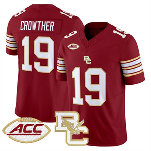 Men's Boston College Eagles 2025 Vapor Limited Jersey - All Stitched Welles Crowther