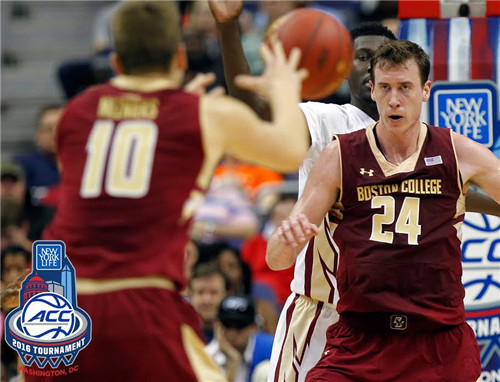 Men's Boston College Eagles Custom Under Armour 2016 Maroon Basketball Jersey