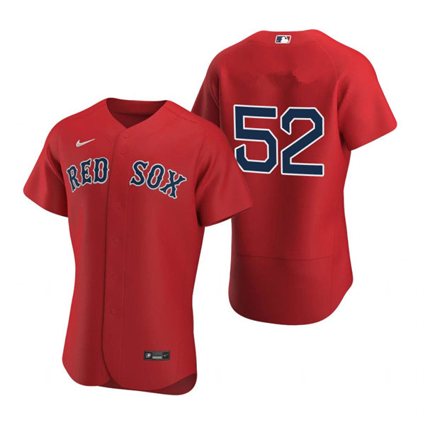 Men's Boston Red Sox #52 Michael Wacha Nike Red Alternate Without Name Flex Base Player Jersey