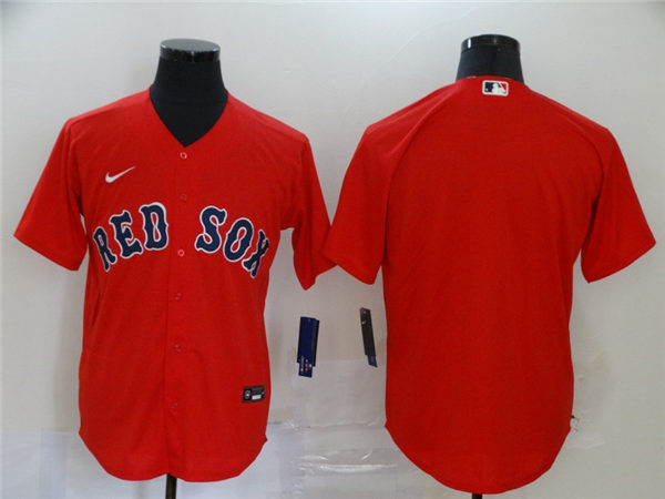 Men's Boston Red Sox Blank Nike Red Alternate Cool Base Team Jerseys