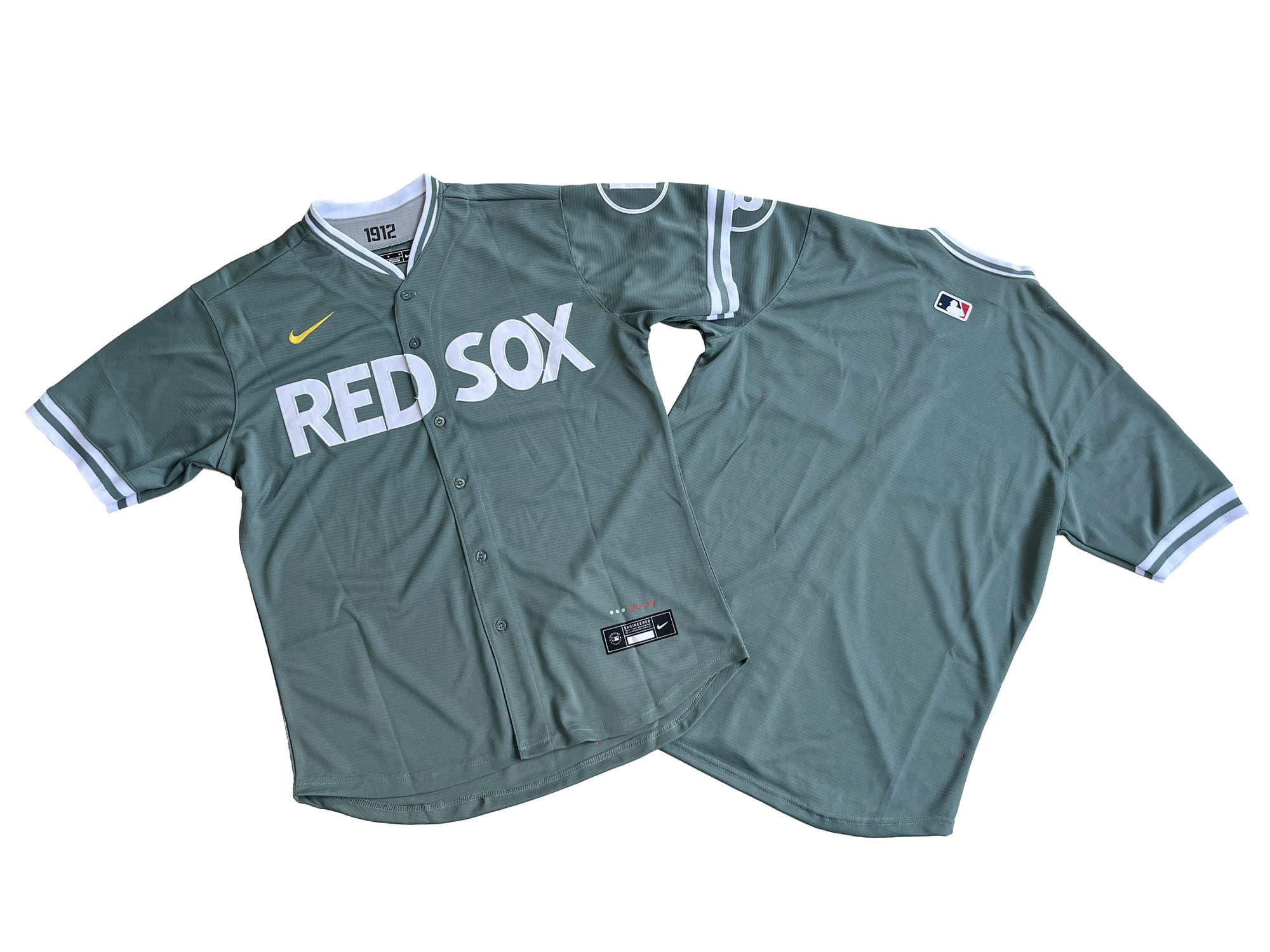 Men's Boston Red Sox Nike Green 2025 City Connect Limited Jersey