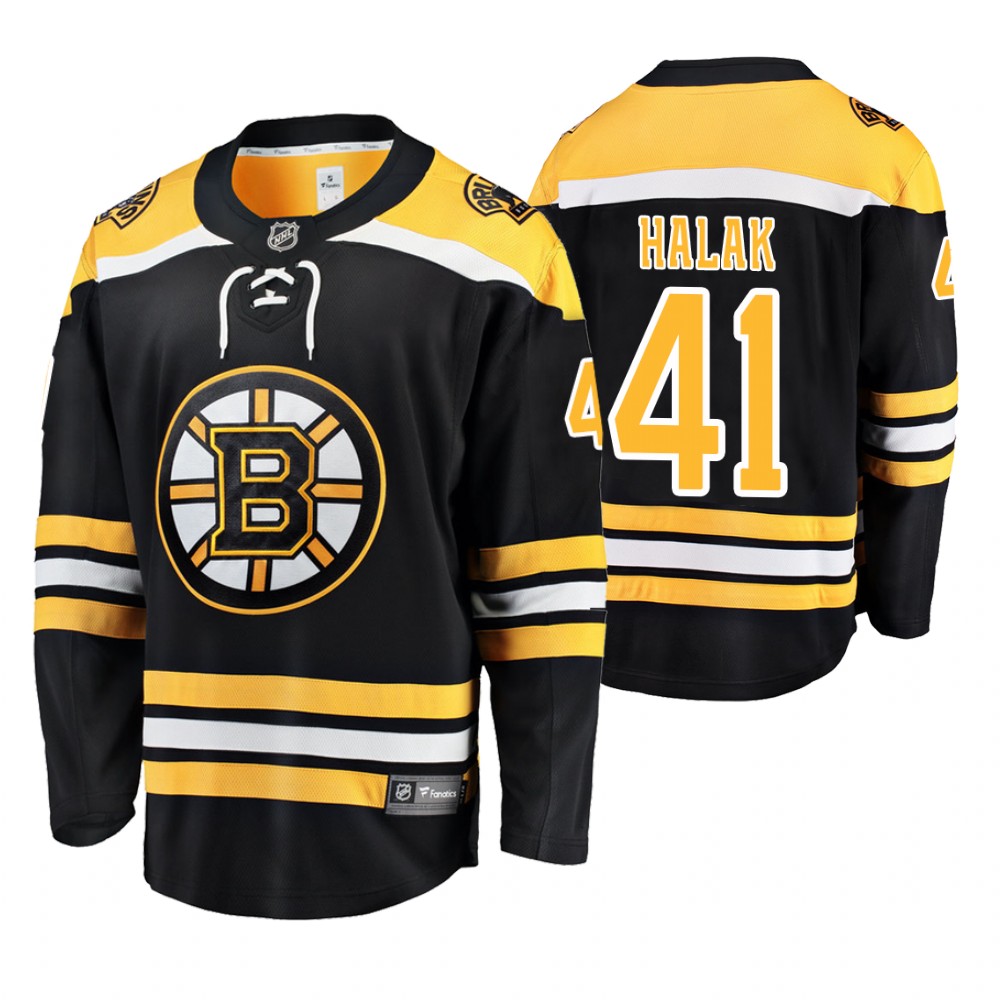 Men's Bruins Jaroslav Halak 2019 Stanley Cup Playoffs Eastern Conference Final Jersey