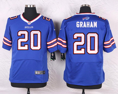 Men's Buffalo Bills #20 Corey Graham Nike Light Blue Elite Jersey