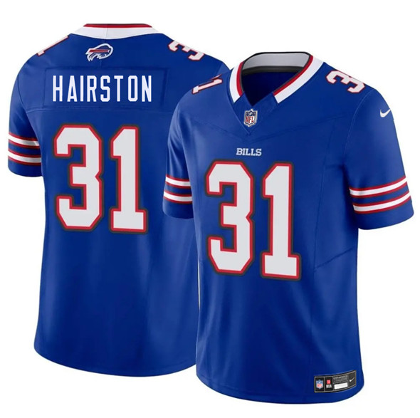 Men's Buffalo Bills #31 Maxwell Hairston Blue 2025 Draft F.U.S.E. Vapor Untouchable Limited Football Stitched Jersey