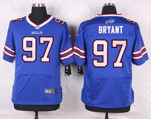 Men's Buffalo Bills #97 Corbin Bryant Royal Blue Team Color NFL Nike Elite Stitched Jersey