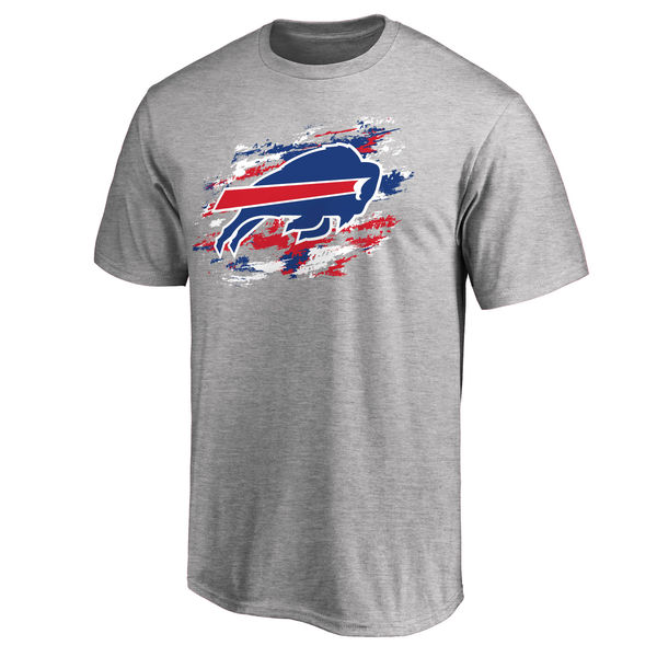 Men's Buffalo Bills NFL Pro Line True Color T-Shirt Heathered Gray