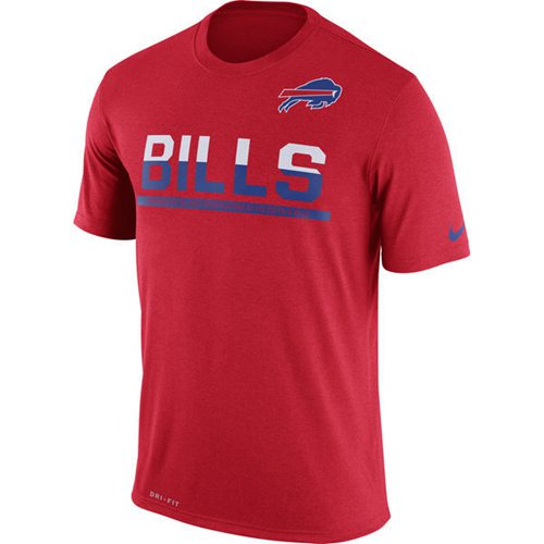 Men's Buffalo Bills Nike Practice Legend Performance T-Shirt Red