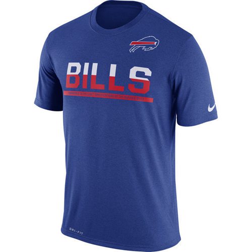 Men's Buffalo Bills Nike Practice Legend Performance T-Shirt Royal