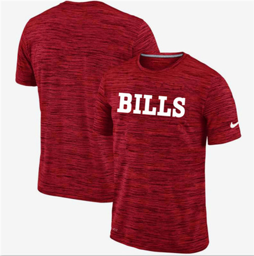 Men's Buffalo Bills Nike Red Velocity Performance T-Shirt