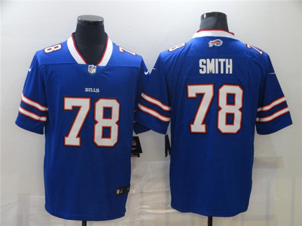 Men's Buffalo Bills Retired Player #78 Bruce Smith Nike Royal Player Game Football Stitched Jersey