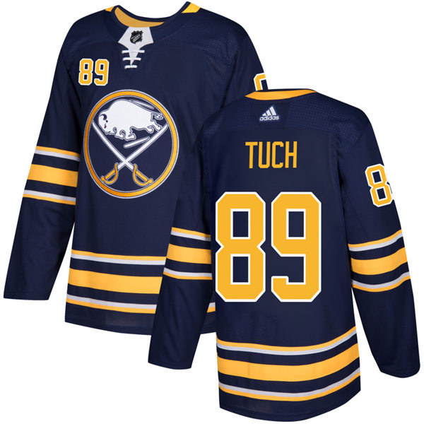 Men's Buffalo Sabres #89 Alex Tuch adidas Navy Stitched Player Stitched Jersey