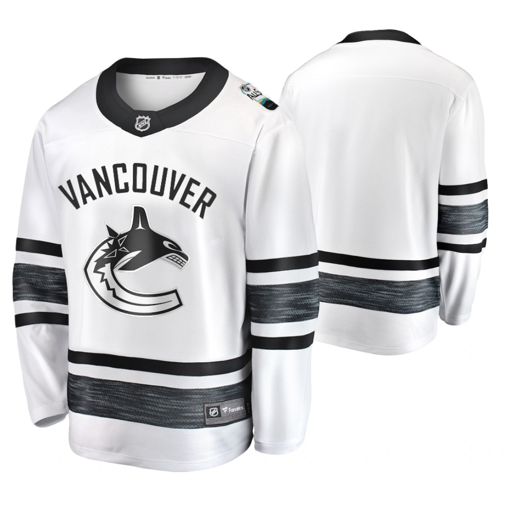 Men's Canucks White 2019 NHL All-Star Jersey