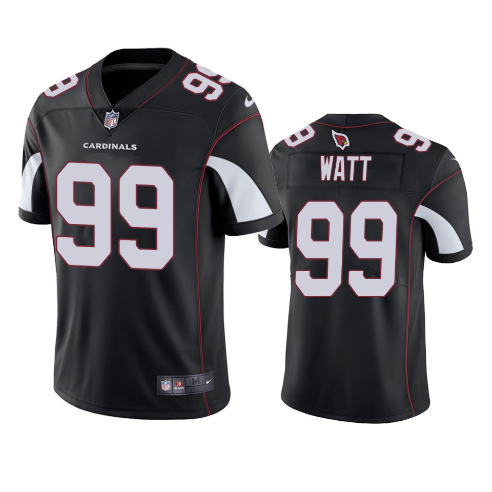 Men's Cardinals Black J.J. Watt Vapor Untouchable Limited Jersey