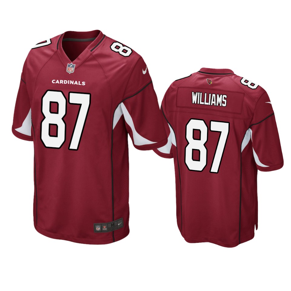 Men's Cardinals Black Maxx Williams Game Jersey