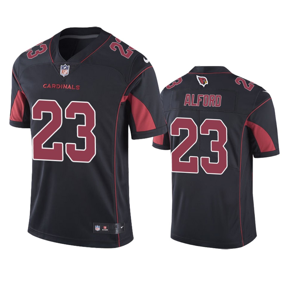 Men's Cardinals Black Robert Alford Color Rush Limited Jersey