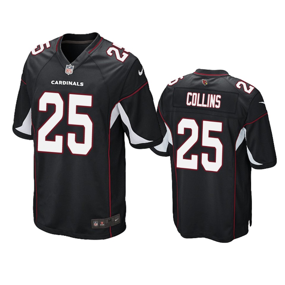 Men's Cardinals Black Zaven Collins Alternate Game Jersey