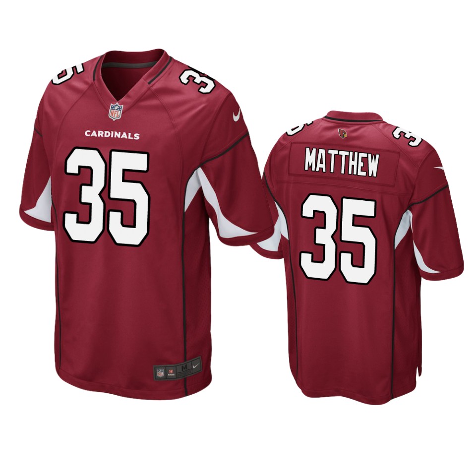 Men's Cardinals Cardinal Christian Matthew Game Jersey