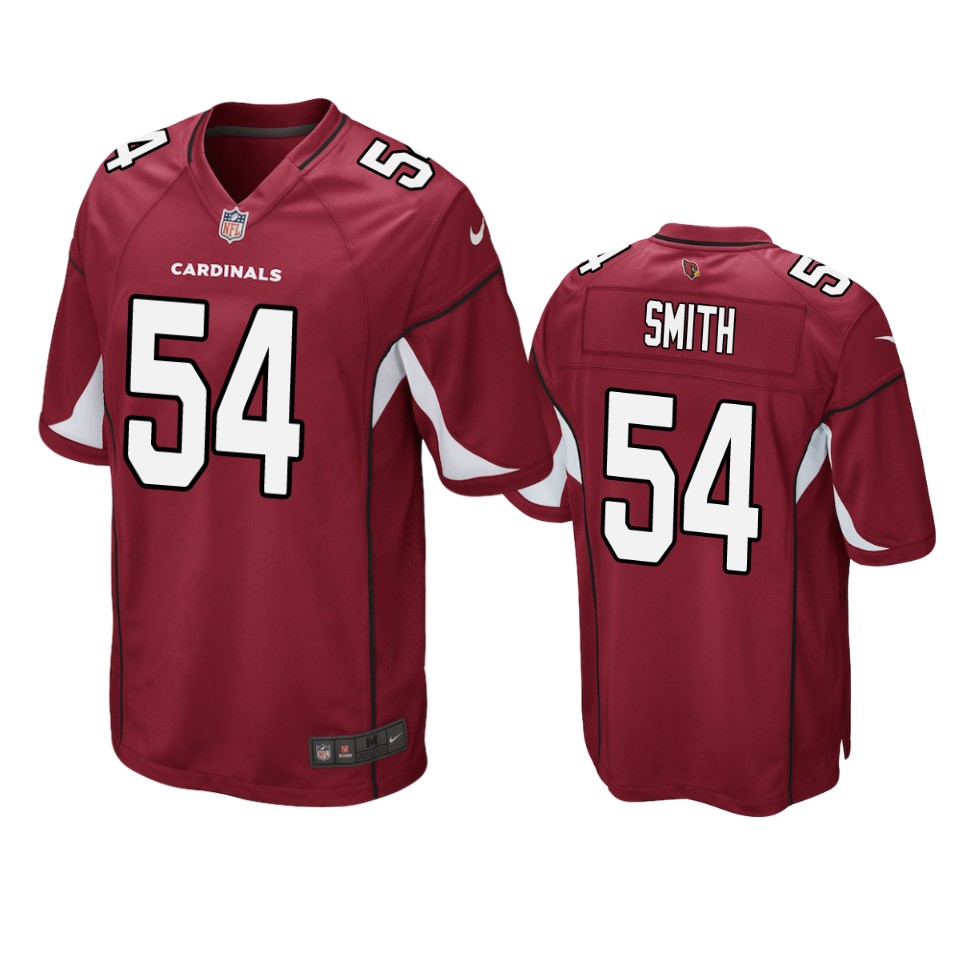 Men's Cardinals Cardinal Lecitus Smith Game Jersey