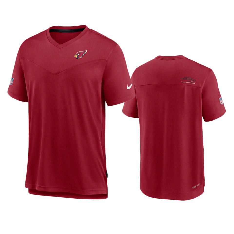 Men's Cardinals Cardinal Sideline Coach Chevron T-Shirt
