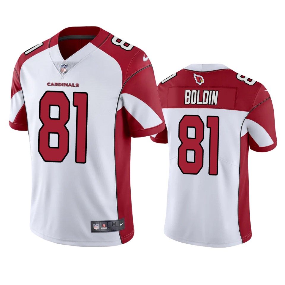 Men's Cardinals White Anquan Boldin Vapor Limited Jersey