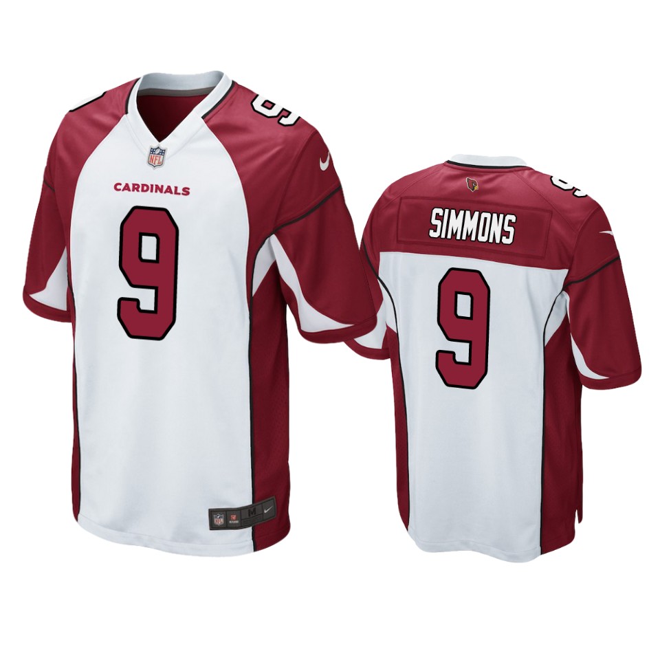 Men's Cardinals White Isaiah Simmons Game Jersey