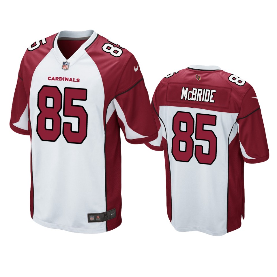 Men's Cardinals White Trey McBride Game Jersey
