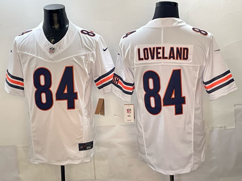 Men's Chicago Bears #84 Colston Loveland  Vapor Untouchable Football Stitched  Jersey