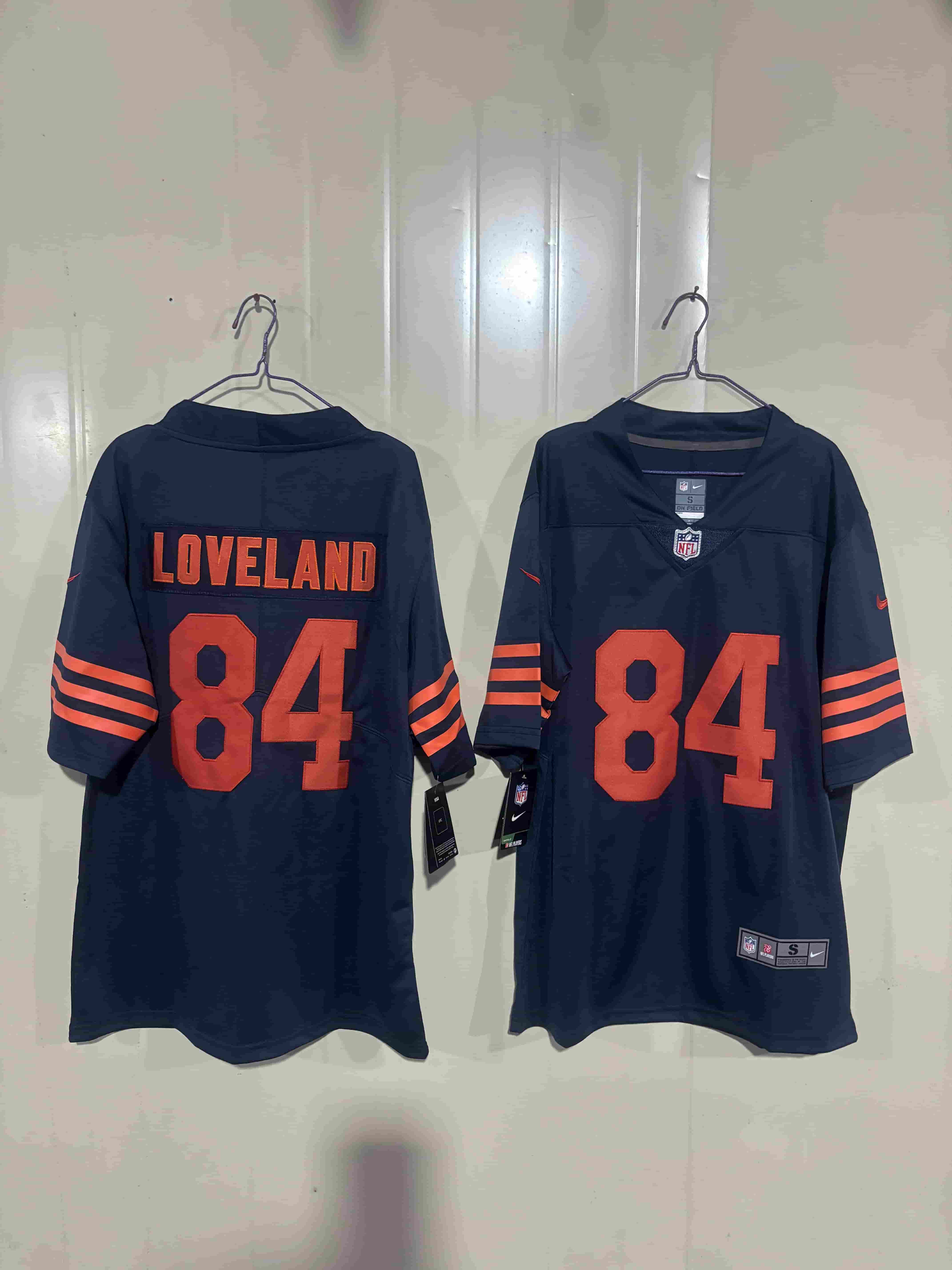 Men's Chicago Bears #84 Colston Loveland  Vapor Untouchable Football Stitched Jersey