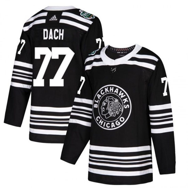 Men's Chicago Blackhawks #77 Kirby Dach Adidas 2019 NHL Winter Classic Stitched Jersey