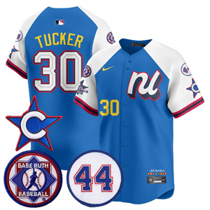 Men's Chicago Cubs  National League 2025 MLB All-Star Jersey V3 - All Stitched Kyle Tucker -  30