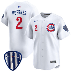 Men's Chicago Cubs Blue Alternate Vapor Premier Limited baseball Jersey - All Stitched White 2 Nico Hoerner