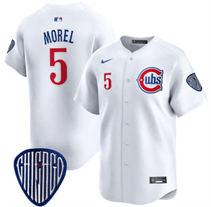 Men's Chicago Cubs Blue Alternate Vapor Premier Limited baseball Jersey - All Stitched White Christopher Morel