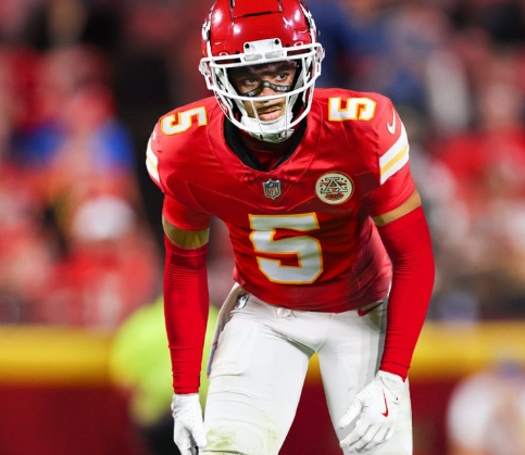 Men's Chiefs 2026 Lamar Hunt Patch Vapor Limited Jersey - All Stitched  Mansoor Delane