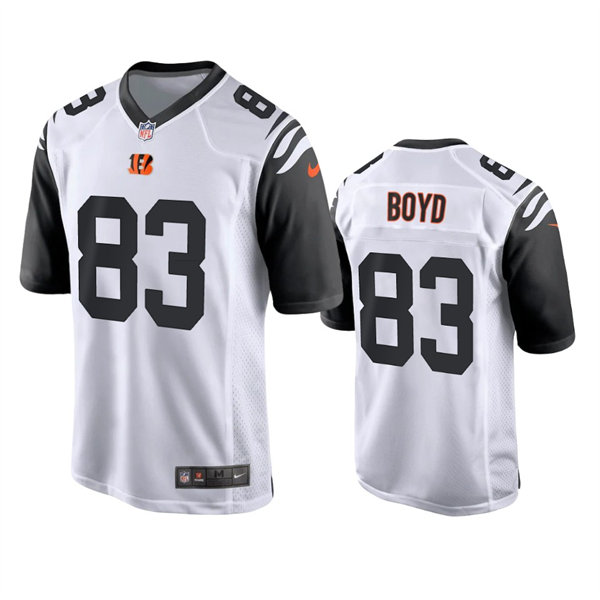Men's Cincinnati Bengals #83 Tyler Boyd Nike White Color Rush Limited Jersey