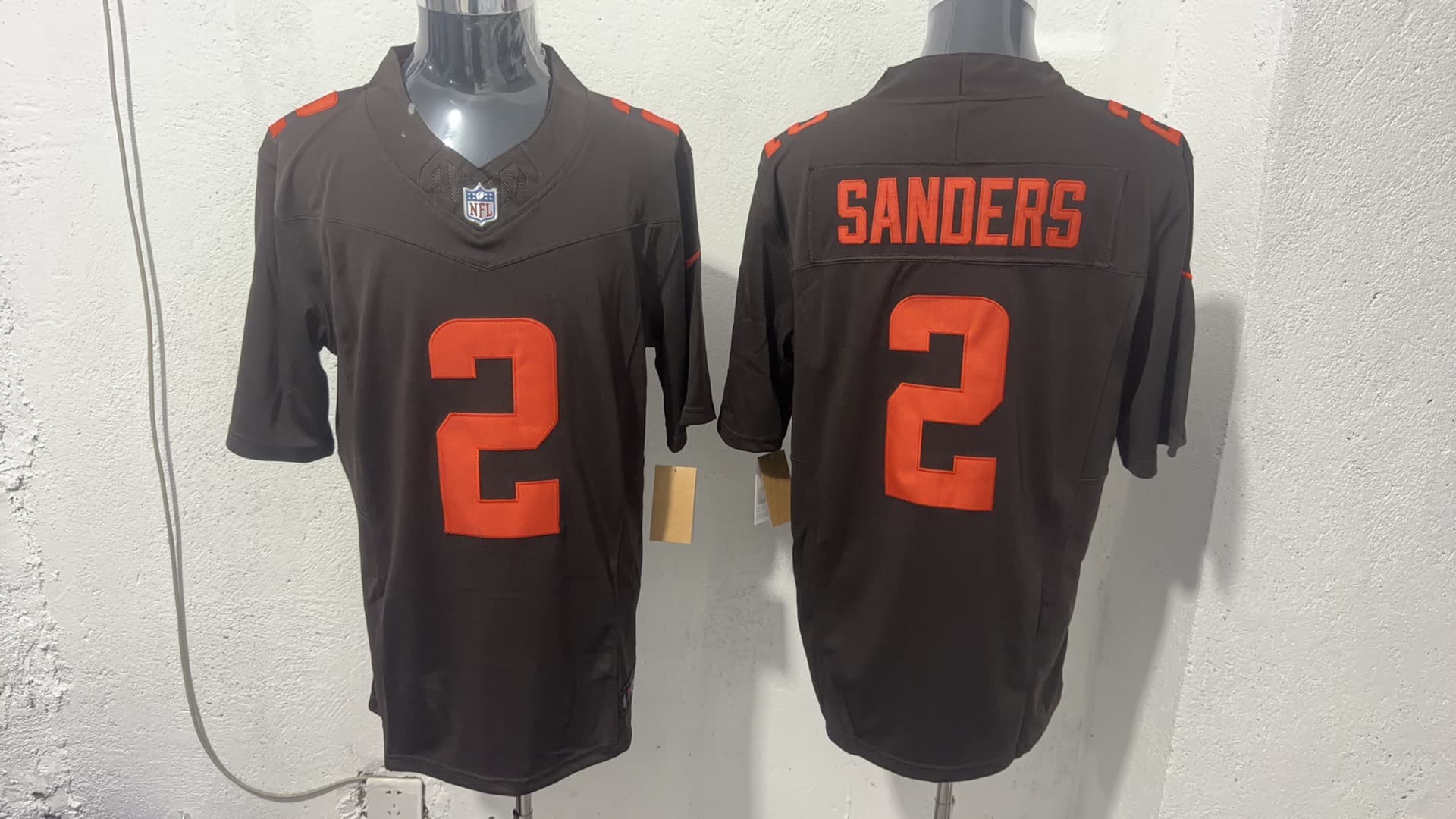 Men's Cleveland Browns  2 SANDERS    Football   jersey