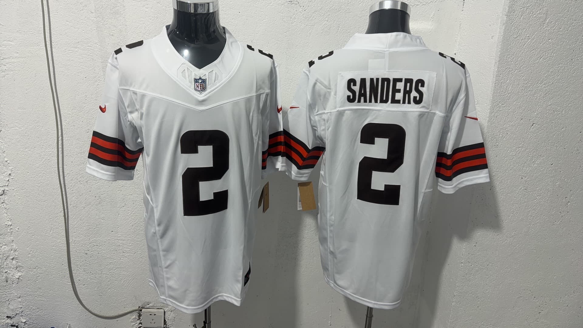 Men's Cleveland Browns  2 SANDERS    Football jersey