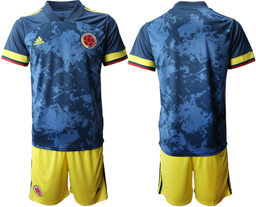 Men's Colombia Blank away Jersey