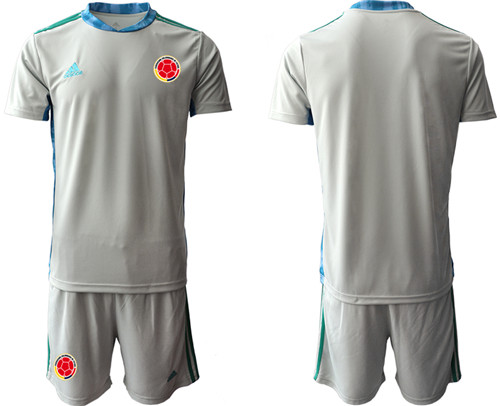 Men's Colombia gray goalkeeper Jersey